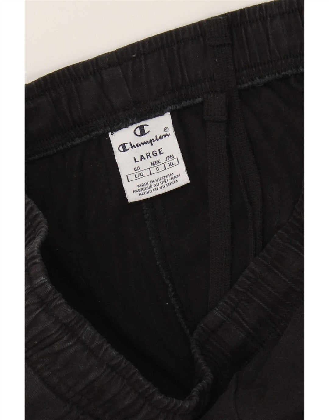 Champion Herren Cargo-Trainingshose, Jogginghose, Größe L, Schwarz