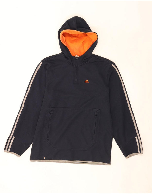 Adidas Herren Kapuzenpullover XS Marineblau Sport