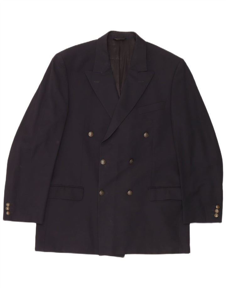 MARKS & SPENCER Zweireihiger Blazer für Herren, Gr. 42, Marineblau