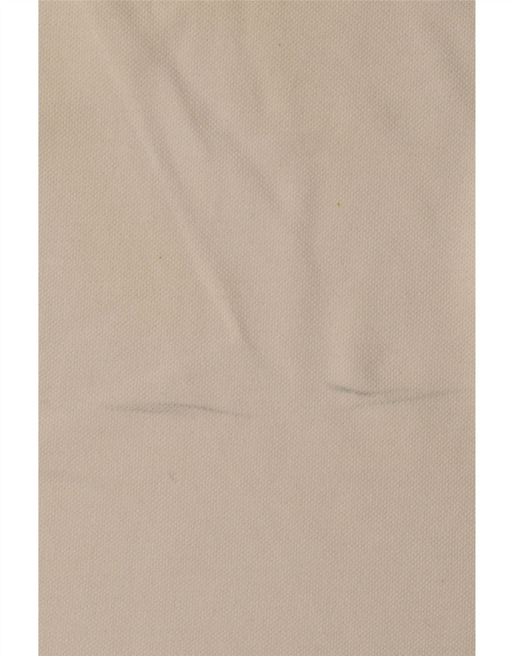 Lacoste Damen ärmelloses Poloshirt Größe 46 XL Weiß