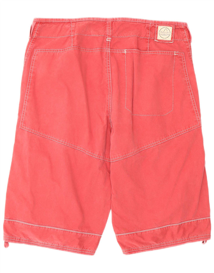 Murphy & Nye Herren-Chinoshorts W36, Größe L, Rot, Baumwolle