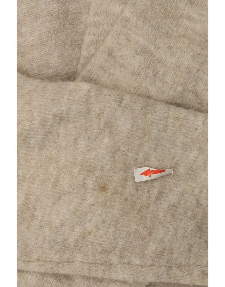 Zara Damen-Strickjacke in Übergröße, Gr. 10, Größe S, Grau meliert