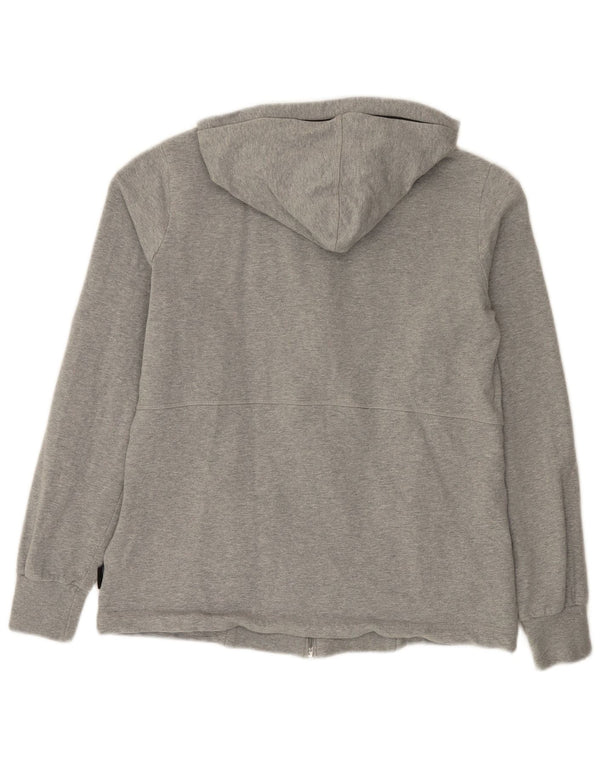 Champion Damen Heritage Graphic Zip Hoodie Pullover UK 18 XL Grau