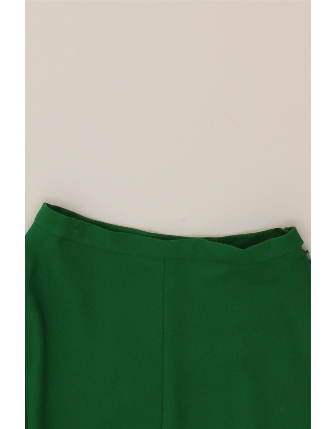 VINTAGE Womens A-Line Skirt W26 Small Green Vintage Vintage and Second-Hand Vintage from Messina Hembry 
