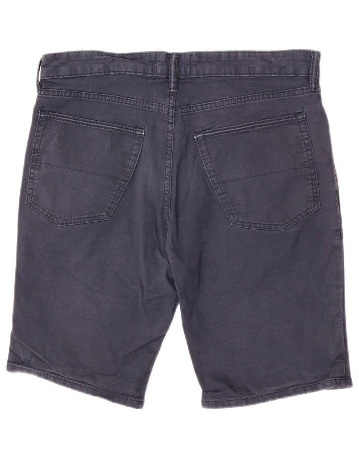 Marks & Spencer Herren-Freizeitshorts, W34, groß, marineblau, Baumwolle