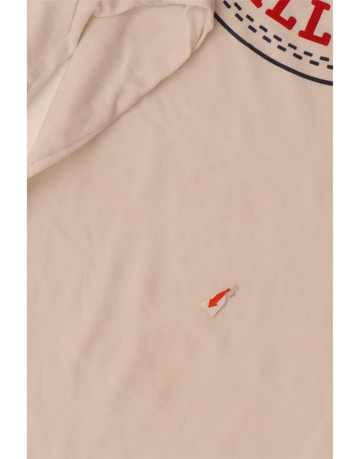 CONVERSE Grafik-T-Shirt für Jungen, 10–11 Jahre, mittelweiße Baumwolle