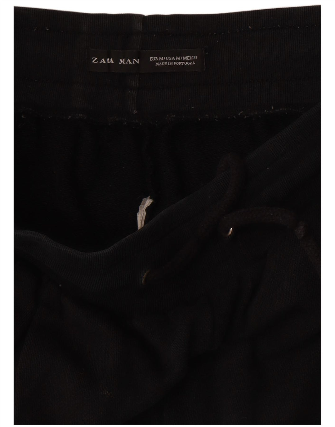 Zara Herren Bermuda Sport Shorts Medium Schwarz