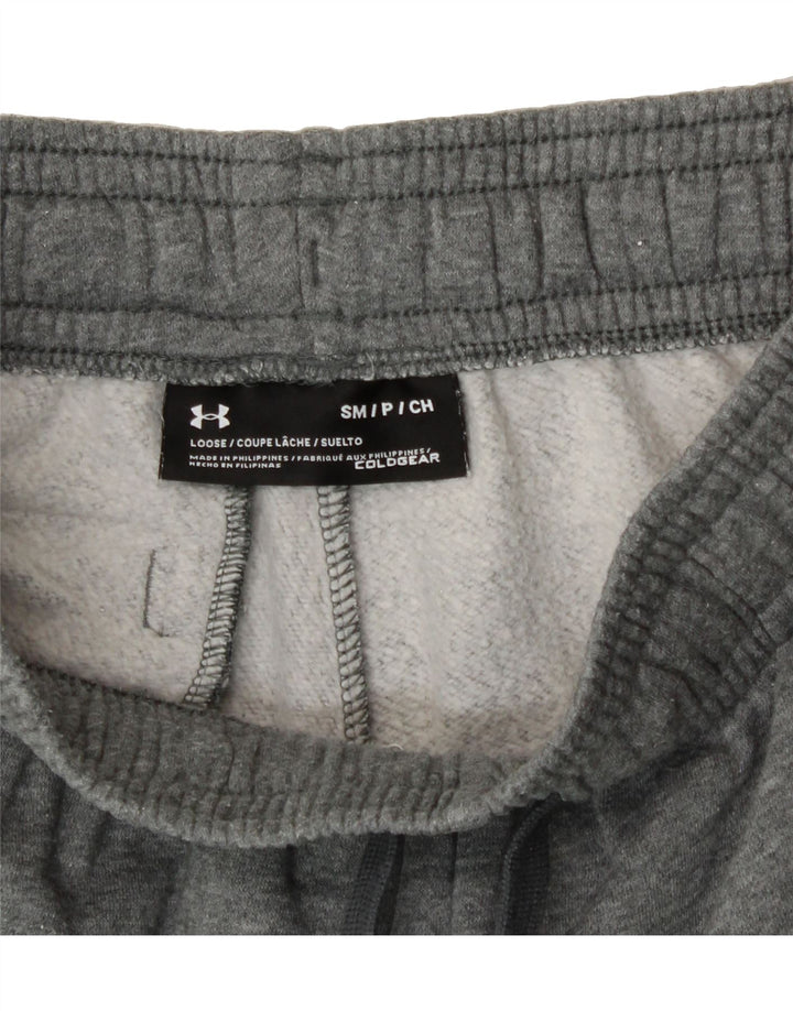 UNDER ARMOUR Mens Cold Gear Tracksuit Trousers Joggers Small  Grey Vintage Under Armour and Second-Hand Under Armour from Messina Hembry 