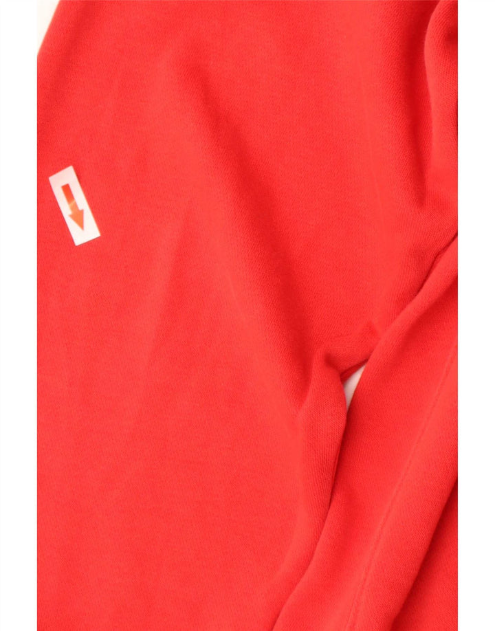 Nike Herren Kapuzenpullover, groß, aus roter Baumwolle