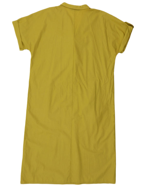 Marina Rinaldi Damen Pullover-Hemdkleid mit lockerer Passform, Größe 25, groß, Gelb