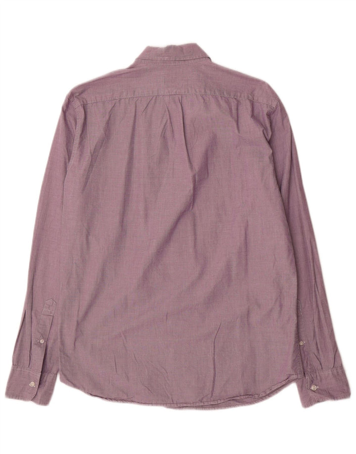 J. CREW Slim-Hemd für Herren aus mittelvioletter Baumwolle