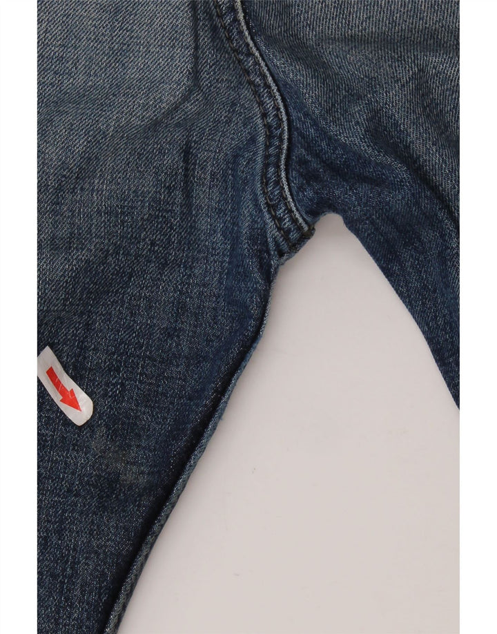 DIESEL Herren Krayver Carrot Slim Jeans W29 L32 Blaue Baumwolle