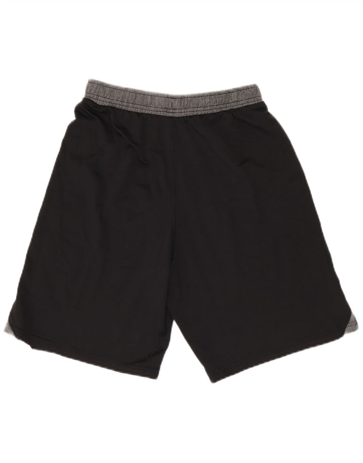 Under Armour Herren-Sportshorts mit Grafik, Größe S, schwarzes Farbblock-Polyester