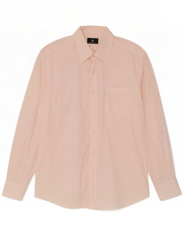 Roccobarocco Mens Shirt Size 42 16 1/2 Large Pink