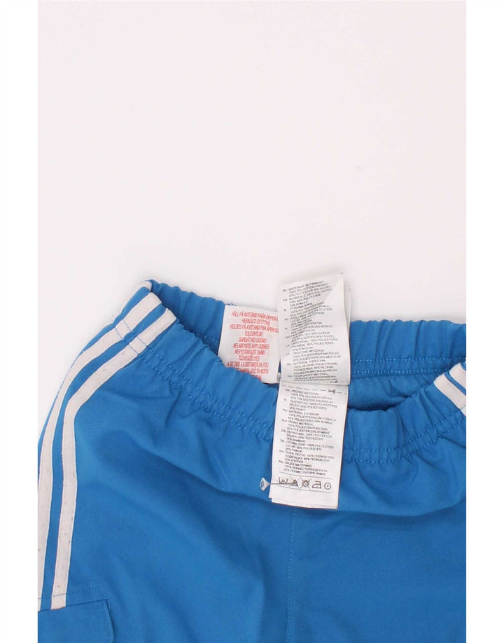 Adidas Baby-Jungen-Cargo-Trainingshose, 6–9 Monate, blaues Polyester