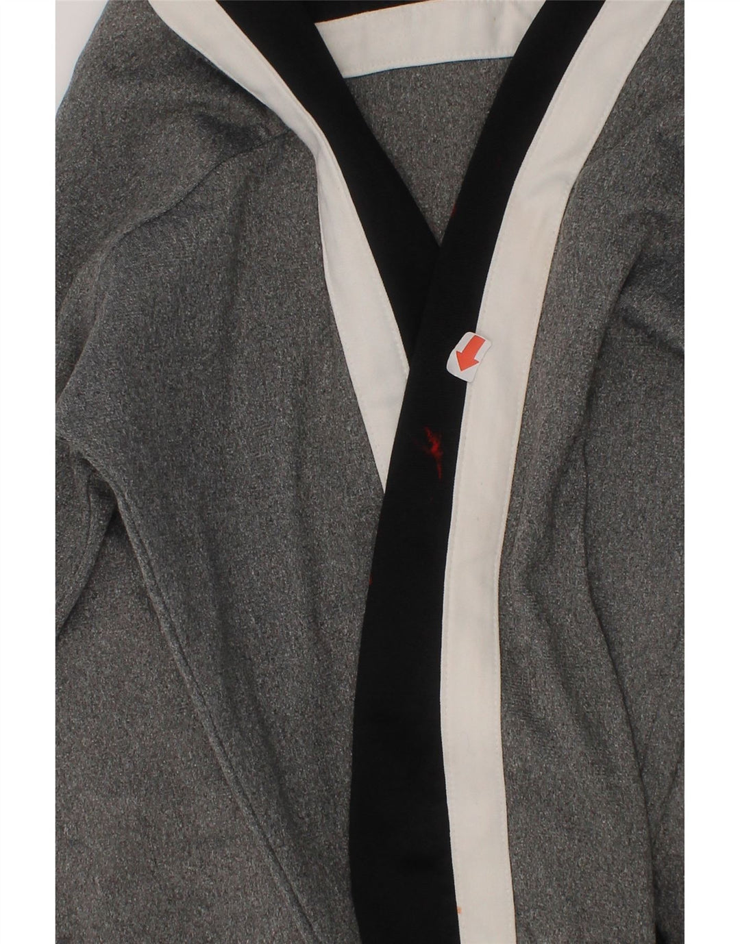 CHAMPION Boys Graphic Tracksuit Top Jacket 11-12 Years Grey Colourblock Vintage Champion and Second-Hand Champion from Messina Hembry 