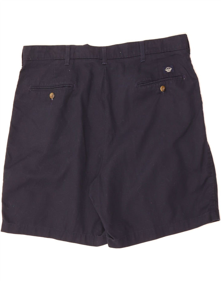 DOCKERS Mens Chino Shorts W38 XL Navy Blue Vintage Dockers and Second-Hand Dockers from Messina Hembry 