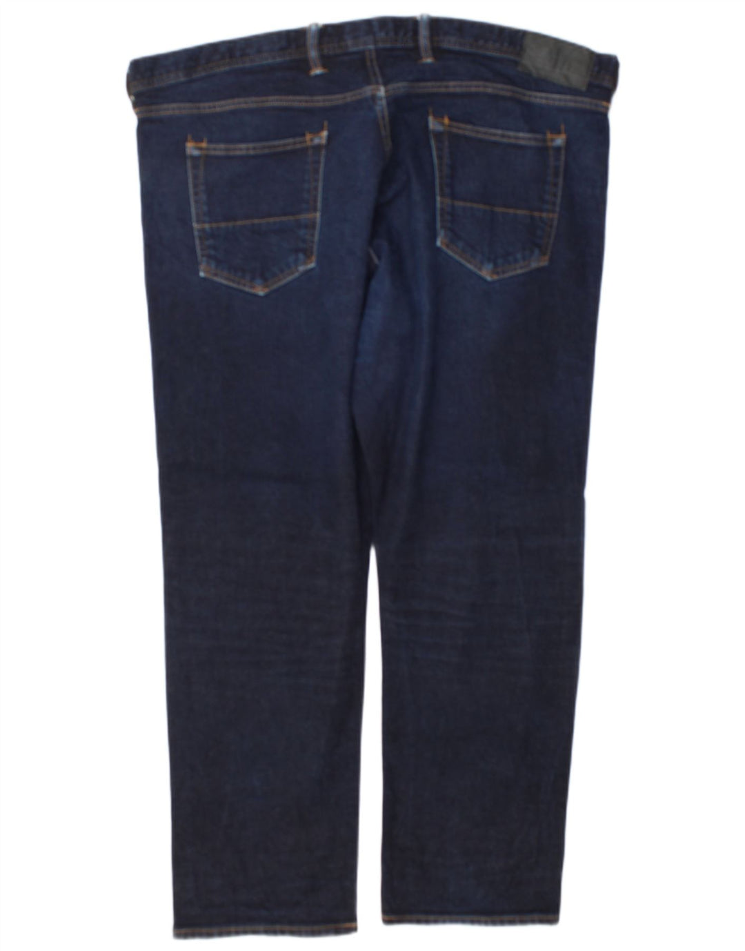 Marks & Spencer Herren Straight Jeans W42 L29 Marineblau Baumwolle