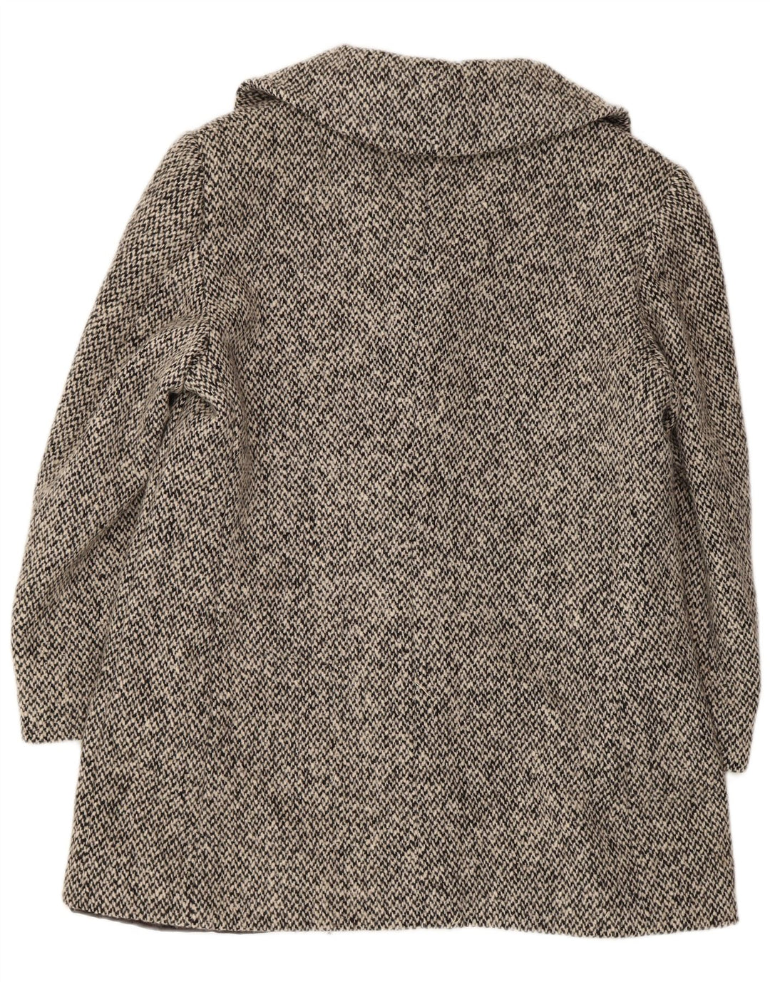 Moessmer Damen Pea Coat UK 14 Mittelgraue Schurwolle