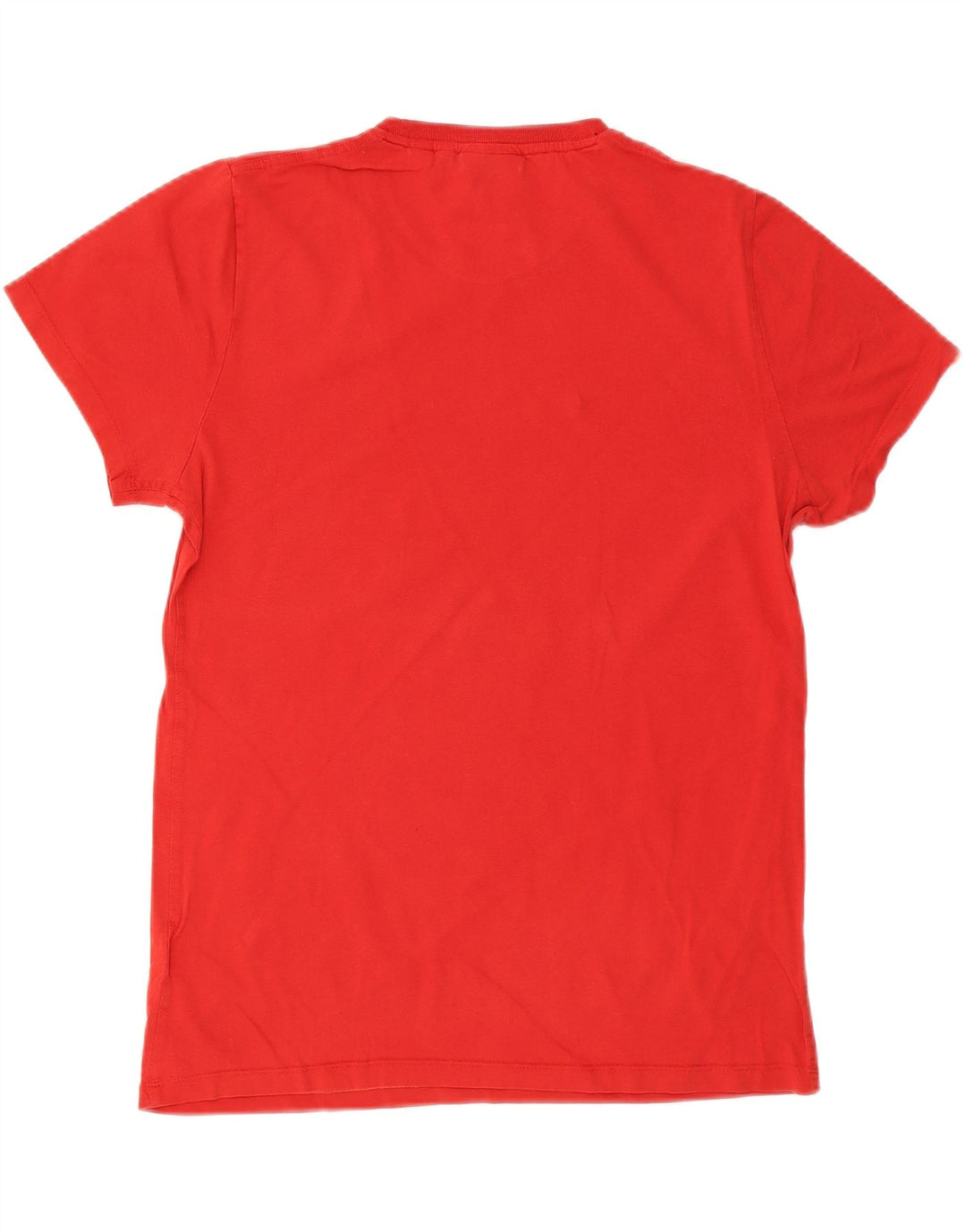 SUPERDRY Herren T-Shirt Top XL aus roter Baumwolle