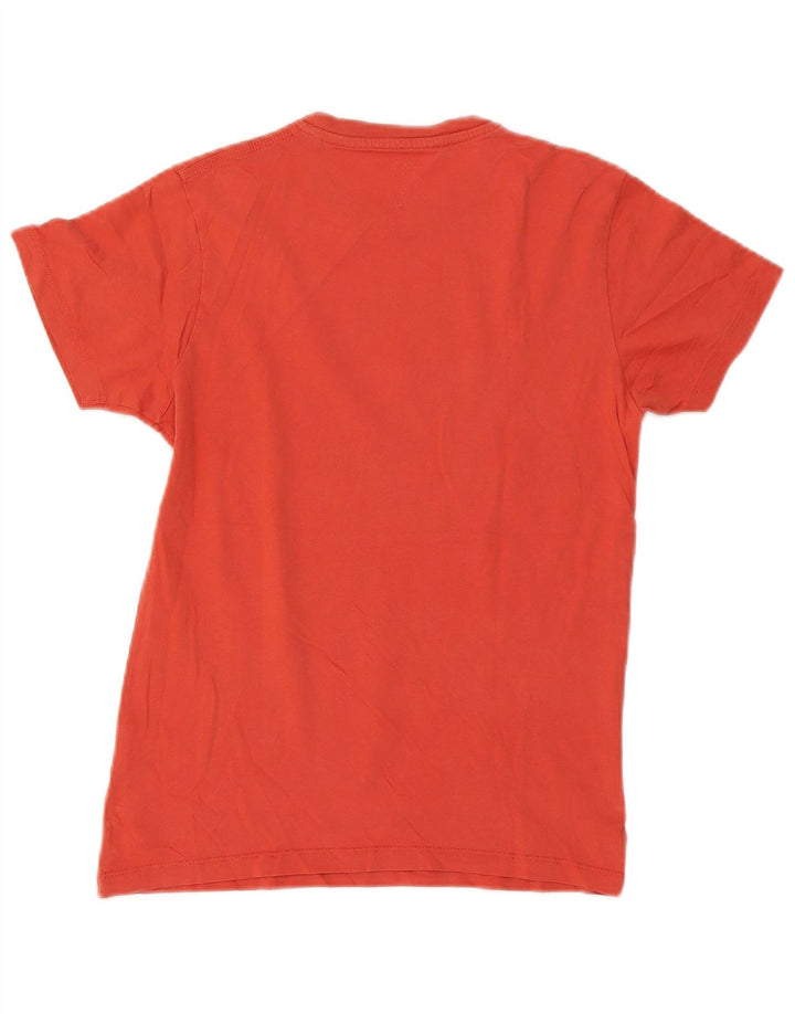 Jack & Jones Herren-T-Shirt mit Grafik, Größe S, Rot, Baumwolle