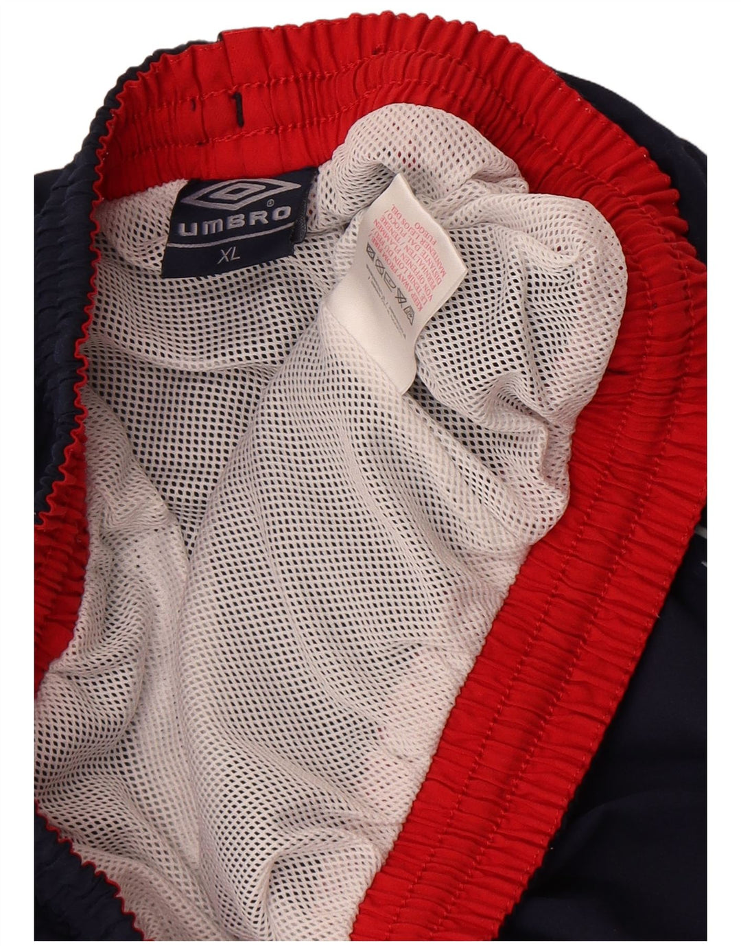 Umbro Herren Bermuda Sport Shorts XL Marineblau Polyester