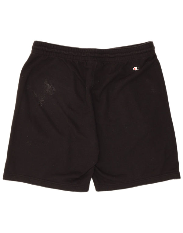Champion Mens Graphic Sport Shorts XL  Black Cotton