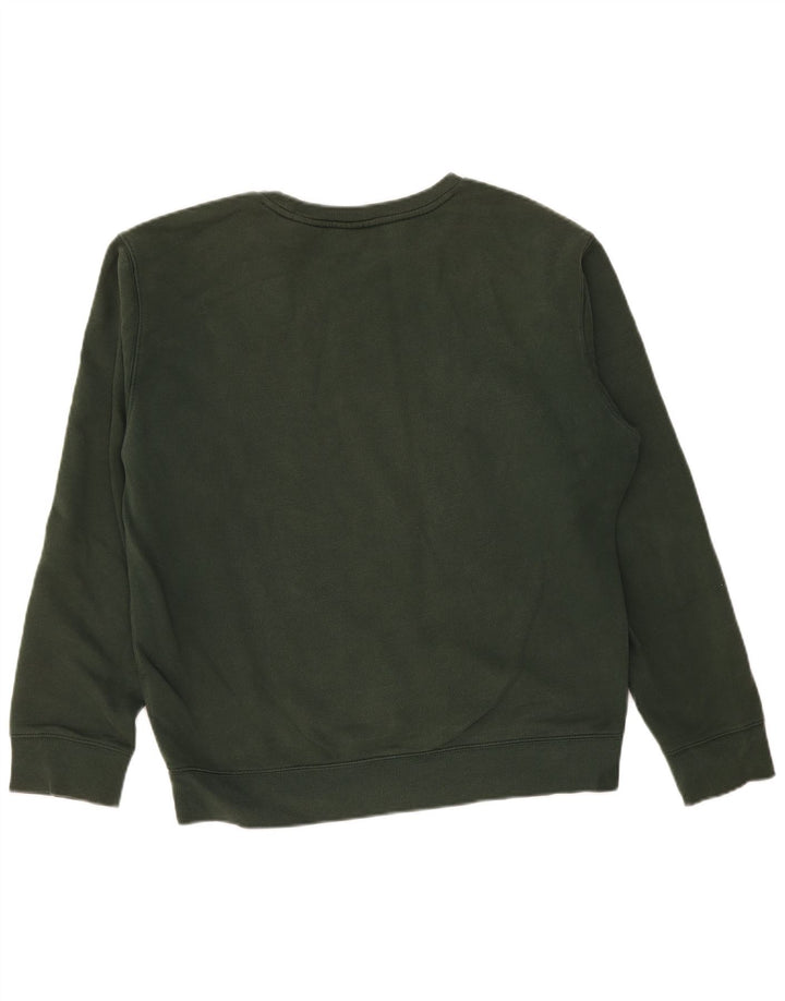 Timberland Herren Grafik-Sweatshirt-Pullover, groß, grüne Baumwolle