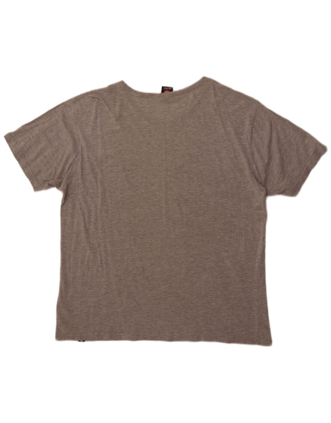 SALTROCK Mens Graphic T-Shirt Top 2XL Grey Cotton