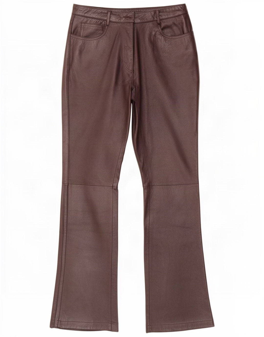 Private Damen-Lederhose IT 44 Medium W28 L32 Braun