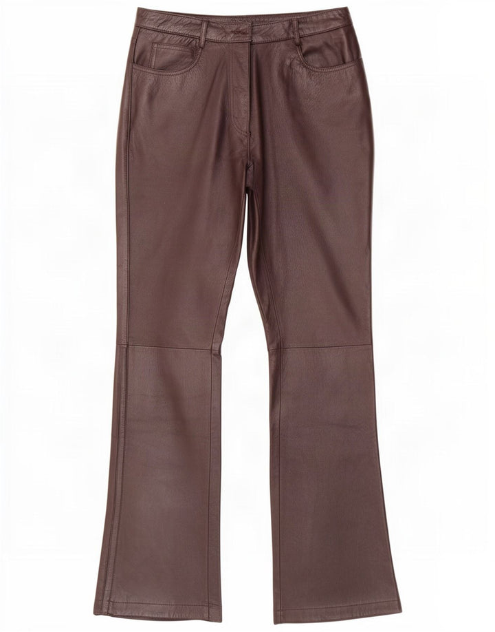 Private Damen-Lederhose IT 44 Medium W28 L32 Braun
