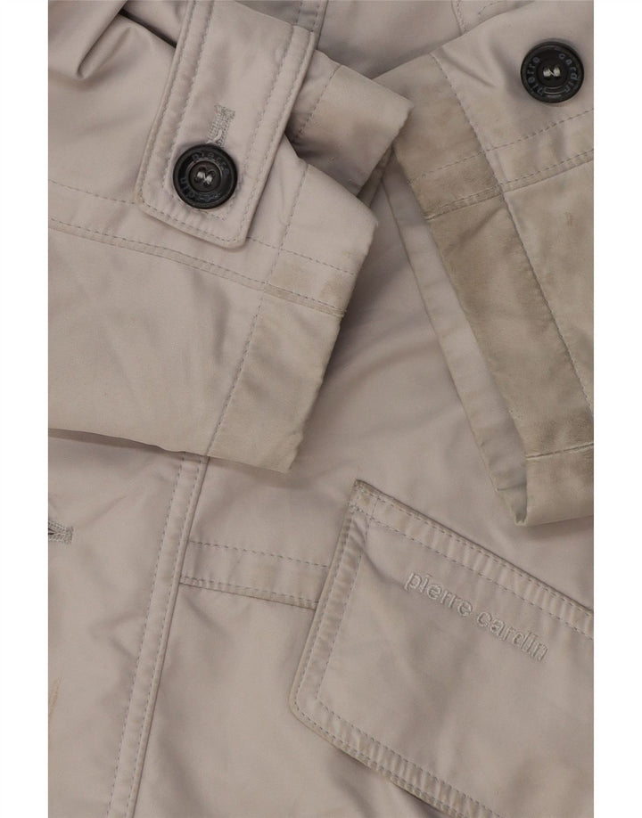 Pierre Cardin Herren Bomberjacke UK 40 Large Grau