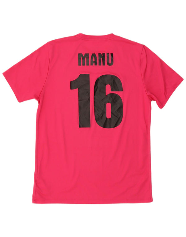 Nike Herren Dri Fit Graphic T-Shirt Top XL Rosa Polyester