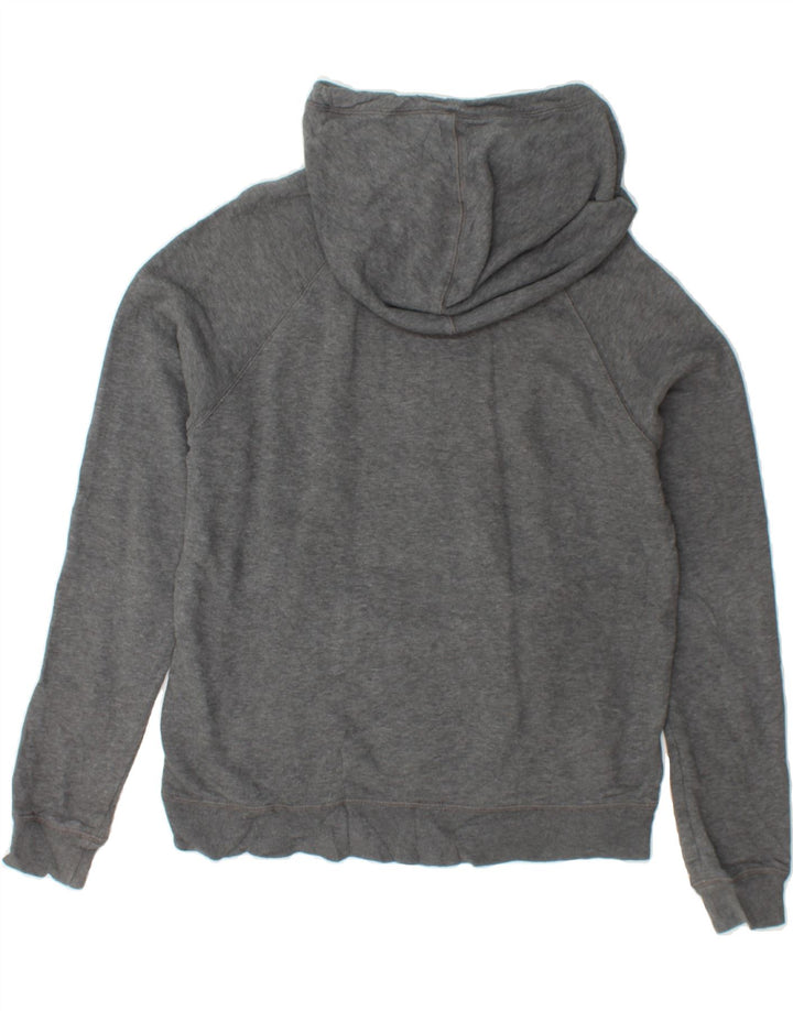 NIKE Womens Hoodie Jumper UK 14 Medium Grey Cotton Vintage Nike and Second-Hand Nike from Messina Hembry 