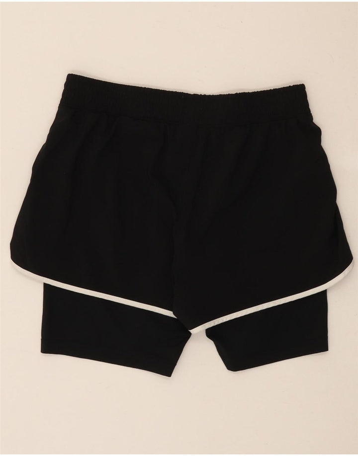New Balance Damen Sportshorts UK 8 Small Schwarz Polyester