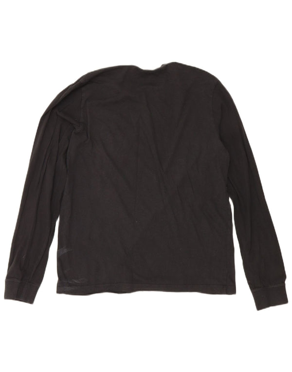 Nike Herren-Top mit langen Ärmeln, mittelgroß, Schwarz