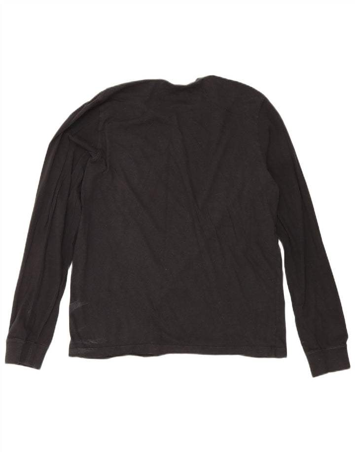 Nike Herren-Top mit langen Ärmeln, mittelgroß, Schwarz