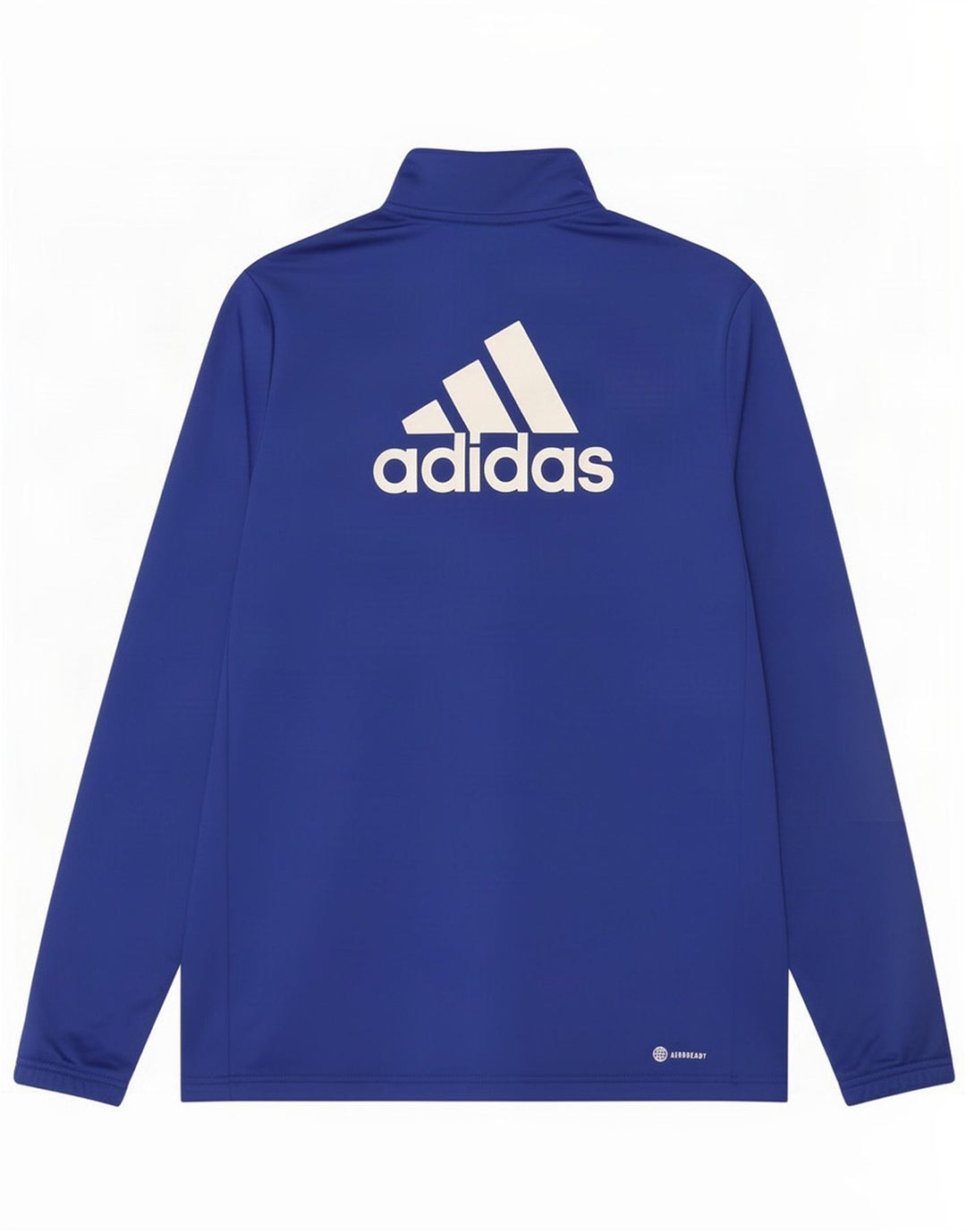 Adidas Jungen Grafik-Trainingsanzug-Top-Jacke, 15–16 Jahre, blaues Polyester