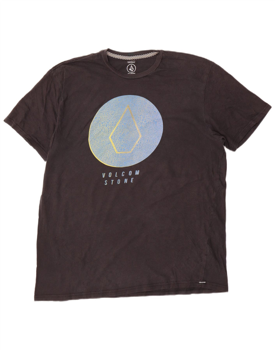 Volcom Herren Modern Fit Graphic T-Shirt Top XL Schwarz