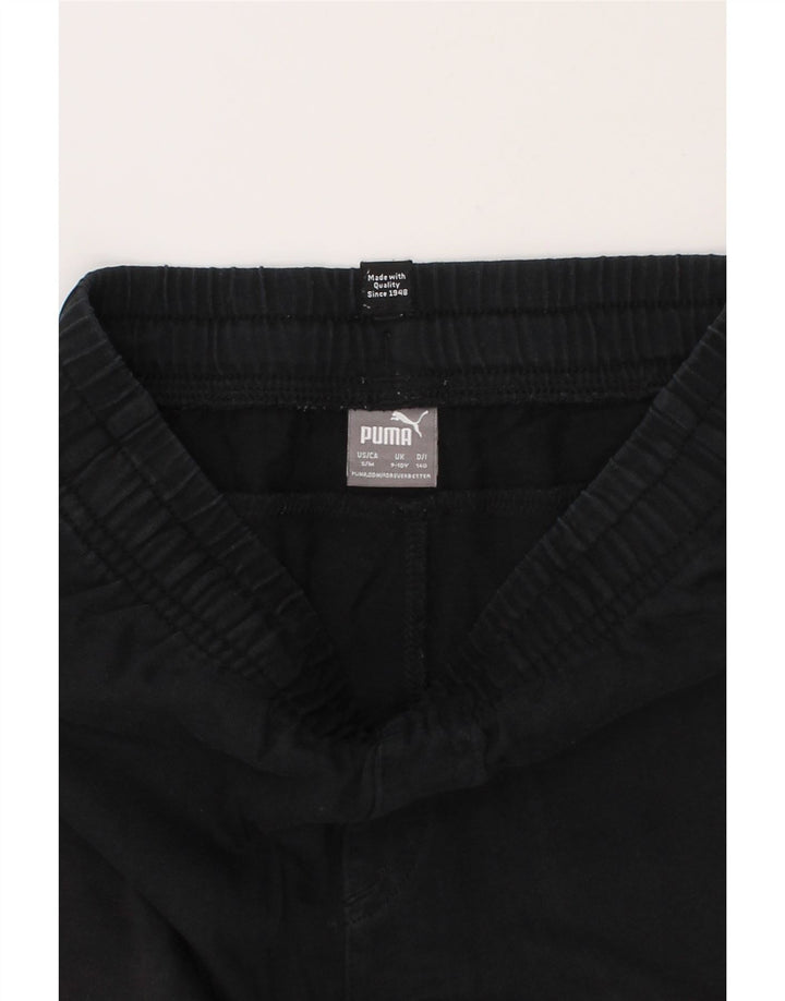PUMA Boys Sport Shorts 9-10 Years  Black Cotton Vintage Puma and Second-Hand Puma from Messina Hembry 