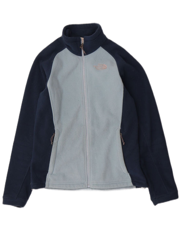 The North Face Damen Liner Fleecejacke UK 10 Small Blue Colourblock