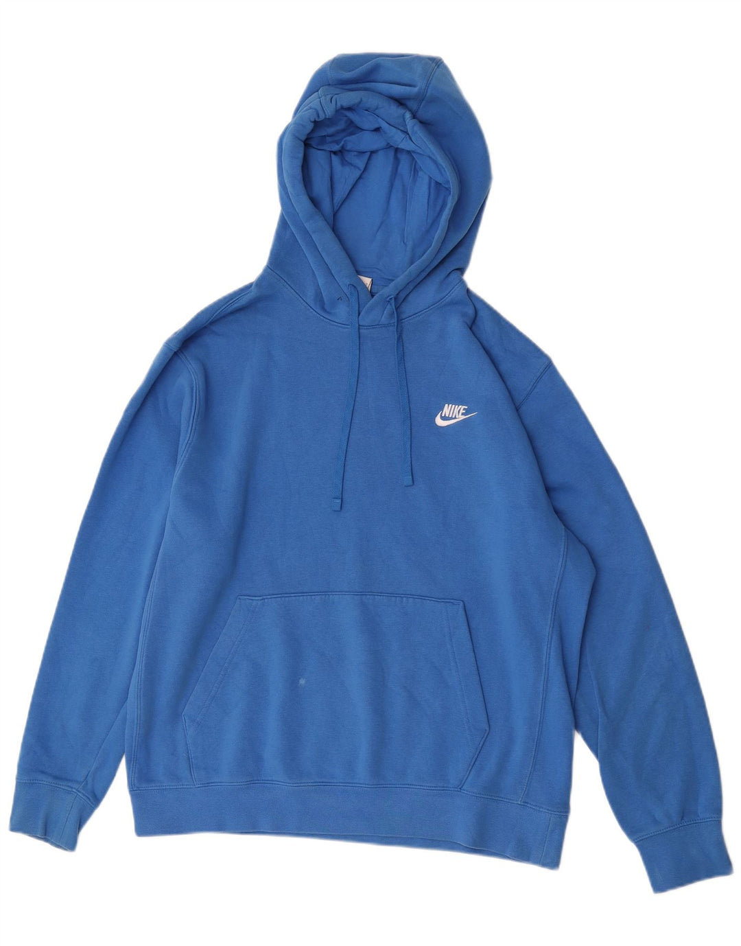 Nike Herren Kapuzenpullover, groß, aus blauer Baumwolle