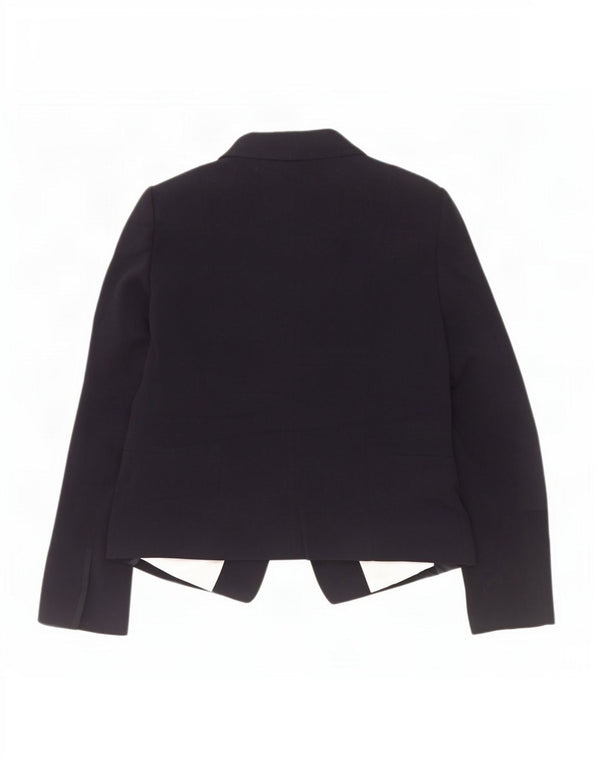 Marks & Spencer Damen-Blazer mit 1 Knopf, Gr. 14, Marineblau