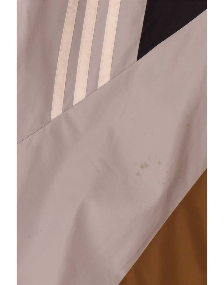 Adidas Herren-Trainingsanzug mit Grafik-Pullover, groß, mehrfarbig, Farbblock