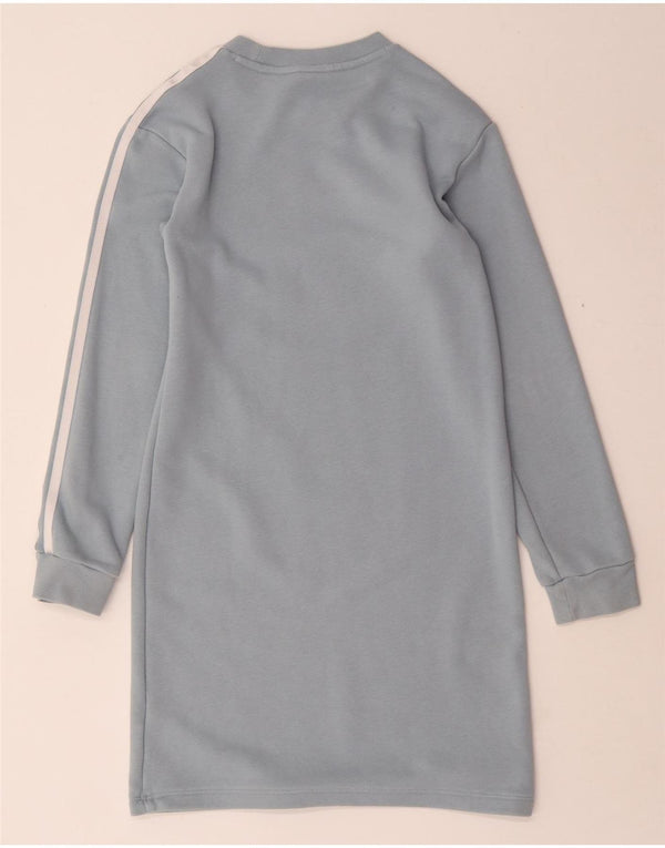 Adidas Sweatshirt-Pulloverkleid mit Grafik für Mädchen, 10–11 Jahre, Blau