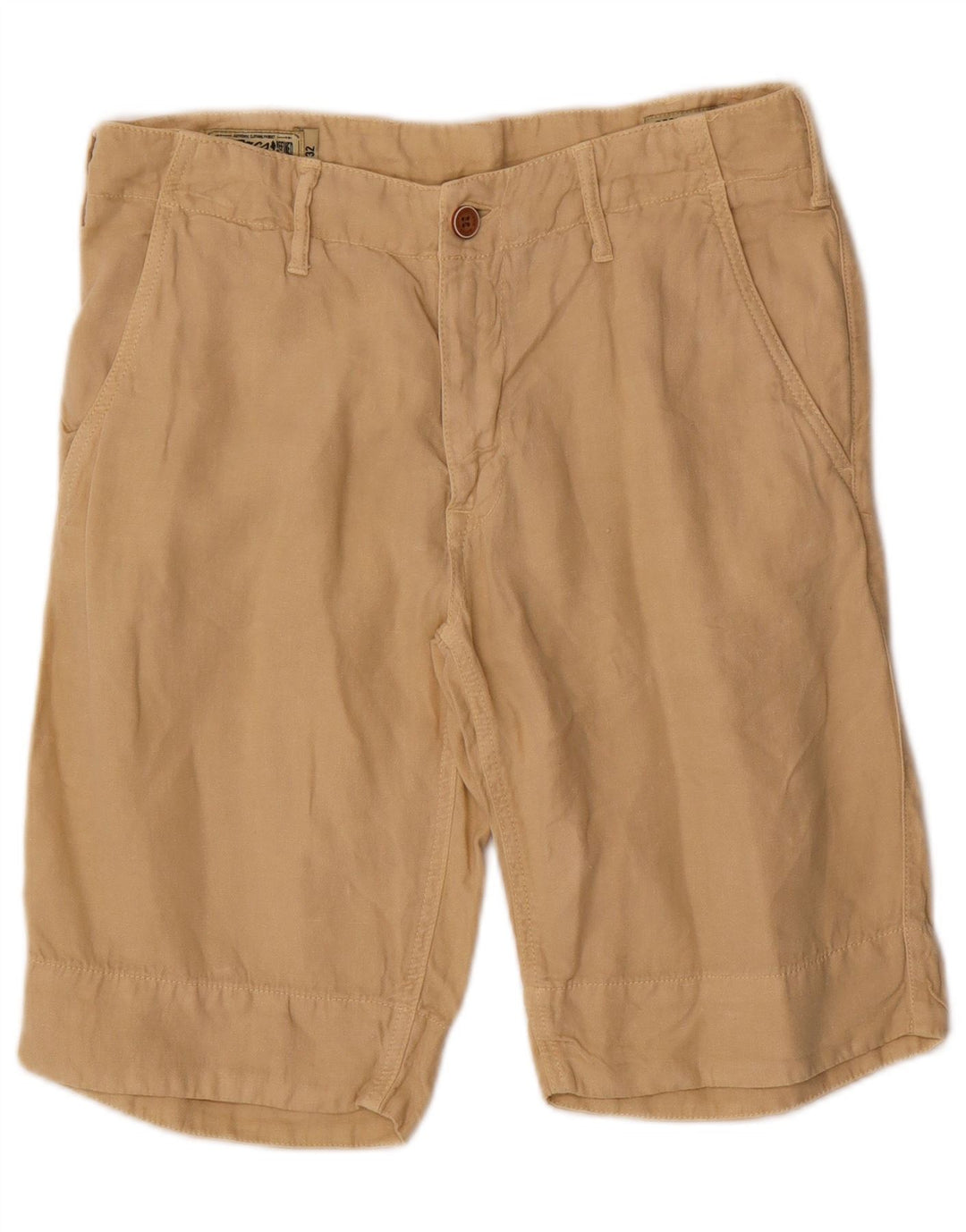 Marlboro Classics Herren-Chinoshorts, W32, mittelbeige Baumwolle