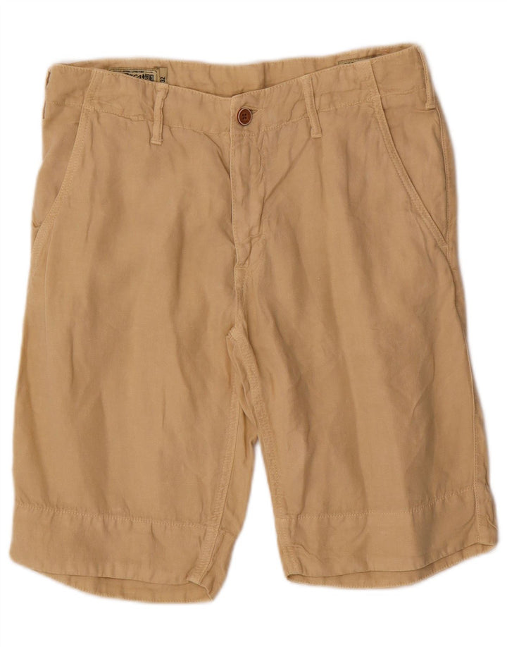 Marlboro Classics Herren-Chinoshorts, W32, mittelbeige Baumwolle