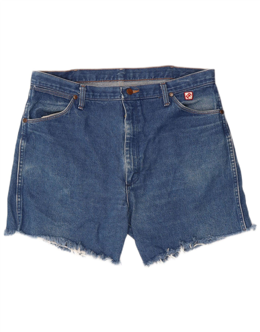 Wrangler Herren Jeansshorts W38 XL Blaue Baumwolle