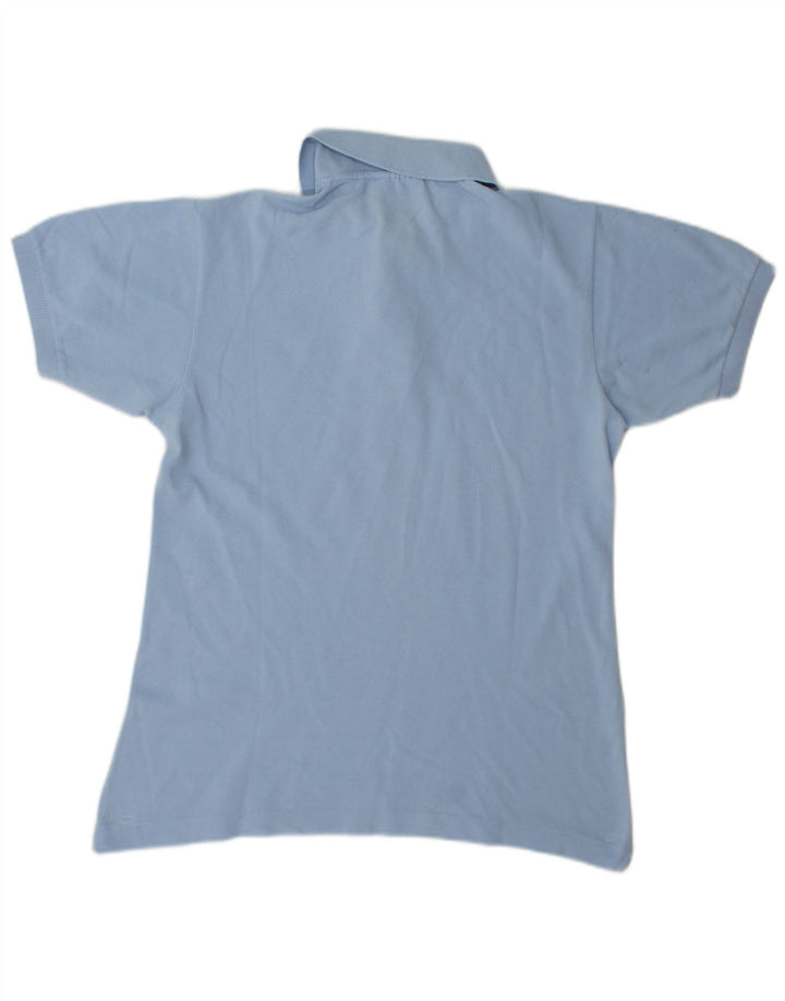 Lacoste Herren-Poloshirt, Größe 3, klein, blaue Baumwolle