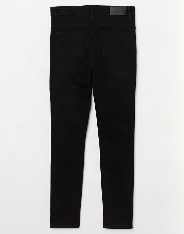 Desigual Damen Skinny Jeans EU 38 Medium W28 L30 Schwarz